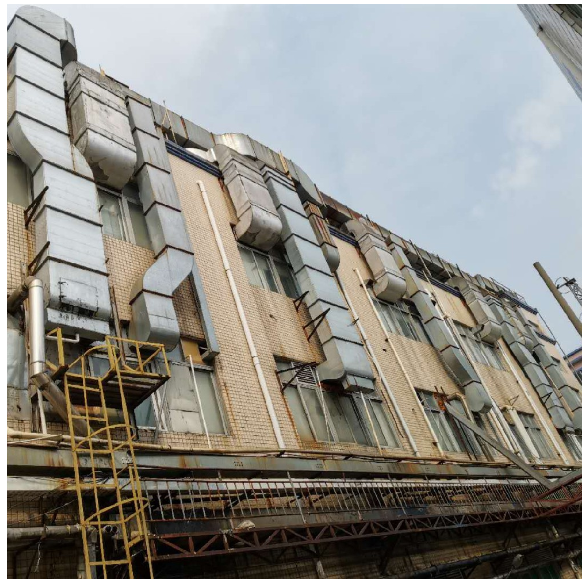 涂装废气通风管道工程